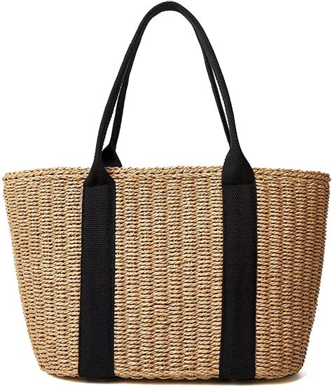 woven tote beach bag